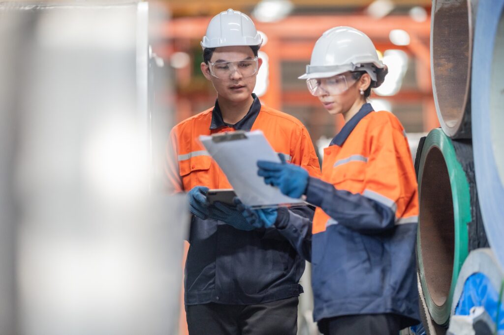 nventory Audit at Metal Sheet Factory